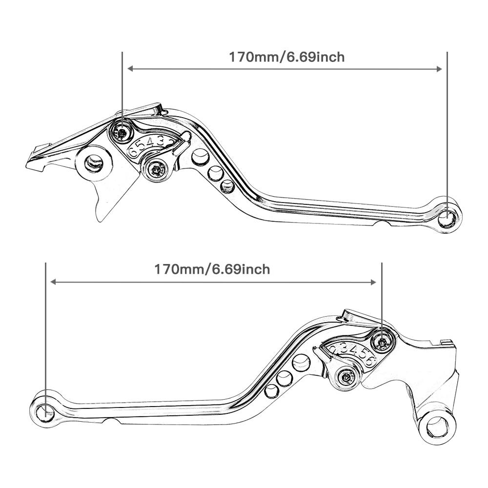 Тормозная и сцепная ручка для мотоцикла Triumph 765 Street Triple R SPEED TRIPLE R SPEED TRIPLE 1050/S BONNEVILLE T120/T100 SCRAMBLER