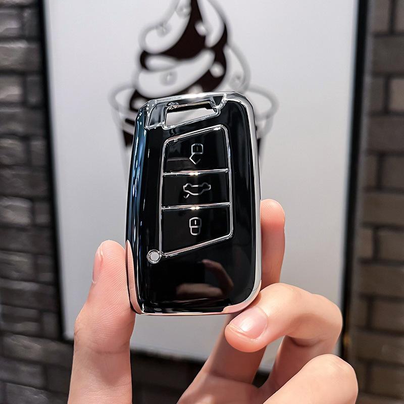 Модный автомобильный дистанционный ключ чехол с полным покрытием держатель оболочки брелок для VW Volkswagen Magotan Passat B8 для Skoda Superb A7 аксессуары