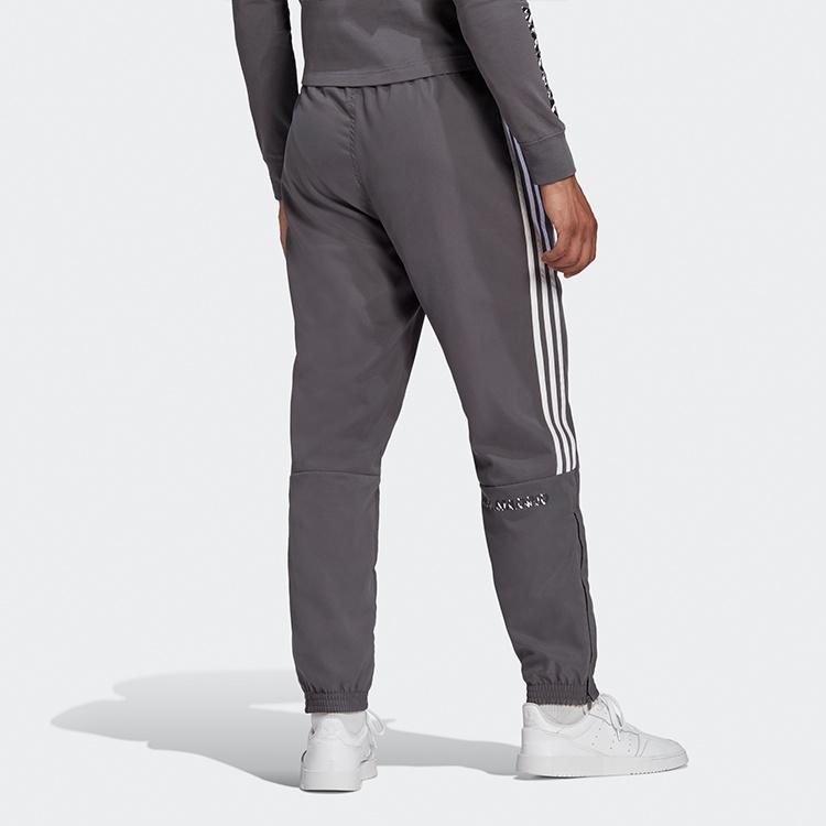 adidas Real Ssp Pnt Real Madrid Soccer/Football Slim Fit Training Sports Long Pants Gray Men's GI0001
