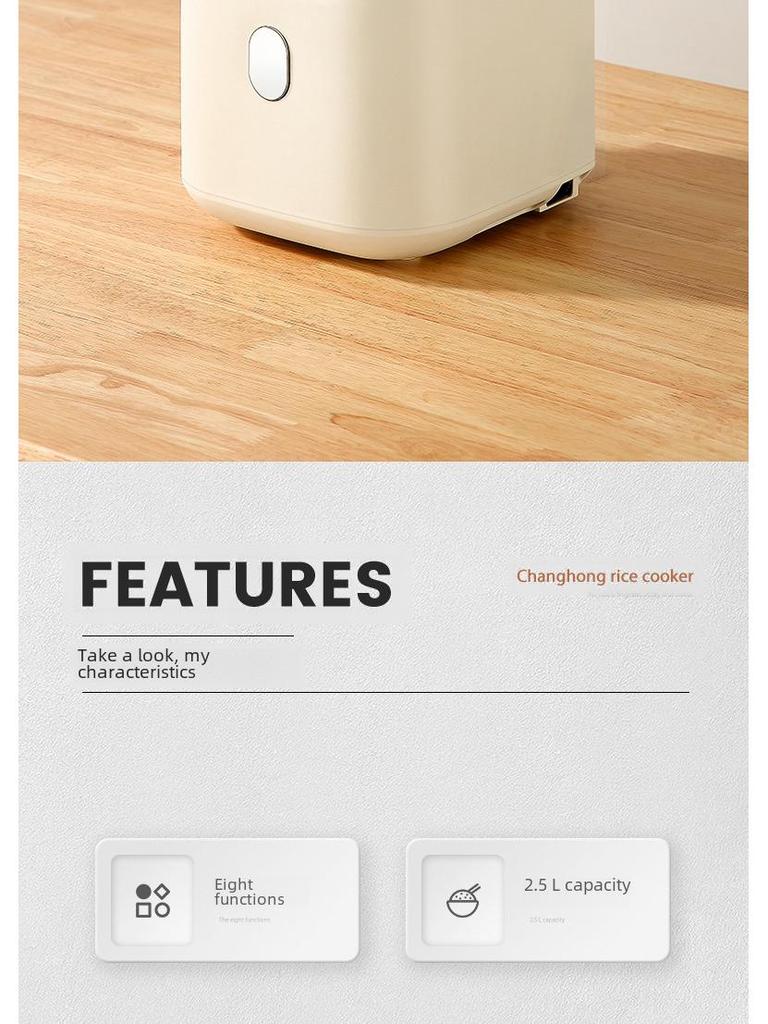 Zemkom Smart Mini Рисоварка (1-3 человека) с разделением риса и супа