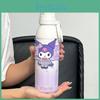 Термокружка Sanrio Kuromi 700 мл с крышкой и трубочкой для путешествий, активного отдыха и поездок на работу