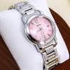 [USED] Working SEIKO Lukia Watch with Pink Glitter Dial and Date Display, Model 1407