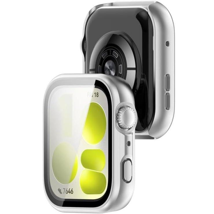 2in1 Case + Tempered Glass for Huawei Watch Fit 5, silver