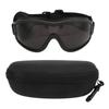 Собачьи очки Ветрозащитные Водонепроницаемые Защищающие от ультрафиолета Защищающие от запотевания Износостойкие Прочные Солнцезащитные очки для собак для крупных пород Черные