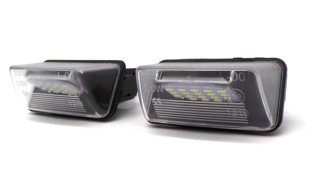 Peugeot Lampki Tablicy Rejestracyjnej Led 2X650Lm, Zestaw 2Szt
