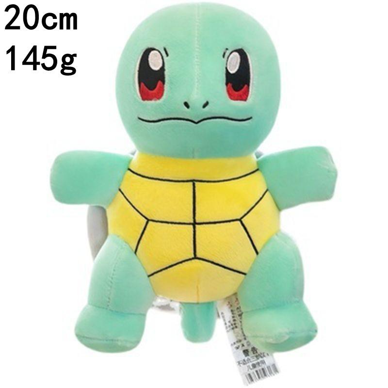 1-10 шт. POKEMON Оригинальная плюшевая игрушка Генгар Пикачу Кавайный Чаризард Настоящая плюшевая кукла Мягкая милая мультяшная Пингвин Игрушки для детей Подарок
