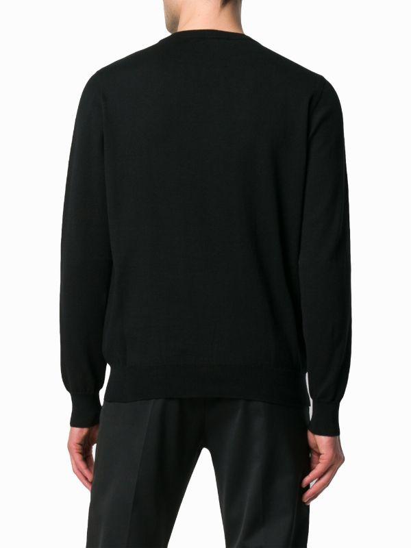 Love moschino luxury men's sweater nero -45%%% - Size: L