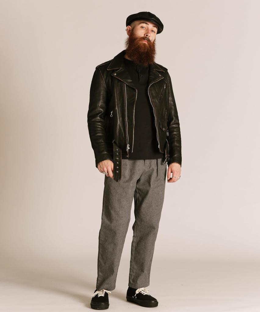 Schott TYPE-1 Sneakers, Men's, Size 10 010, Black, 782-5990001