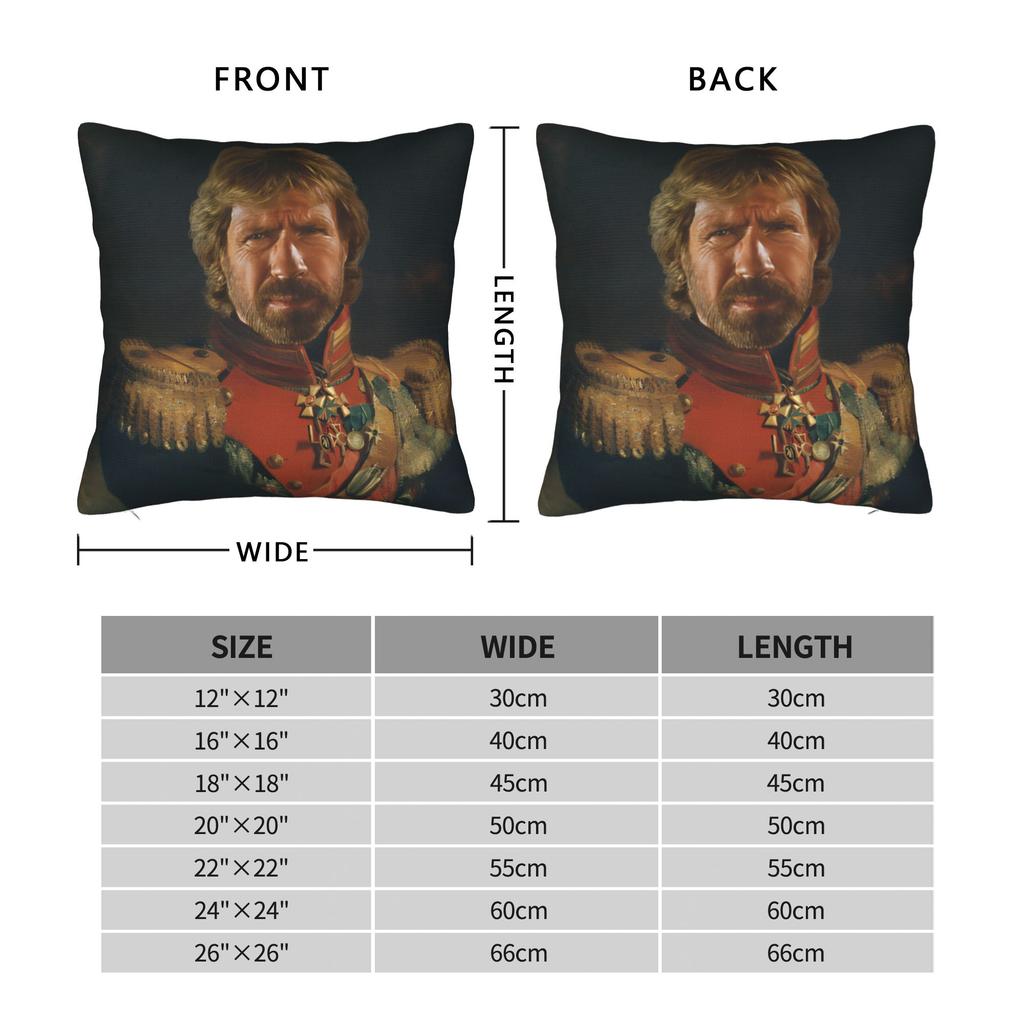 Chuck Norris Replaceface Pillow Case Novelty Pillow Cover Soft Pillowcases For Sofa Couch Bed Living Room