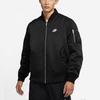 Nike Повседневная спортивная хлопковая куртка с длинным рукавом, мужская верхняя одежда, черная DD6506-010