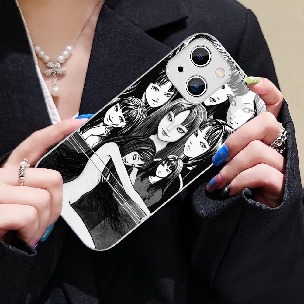 Чехол для телефона Japan Anime Tomie Kawakami для iPhone 14 13 12 Mini 11 Pro XS Max X XR 14 Plus, чехол из закаленного стекла
