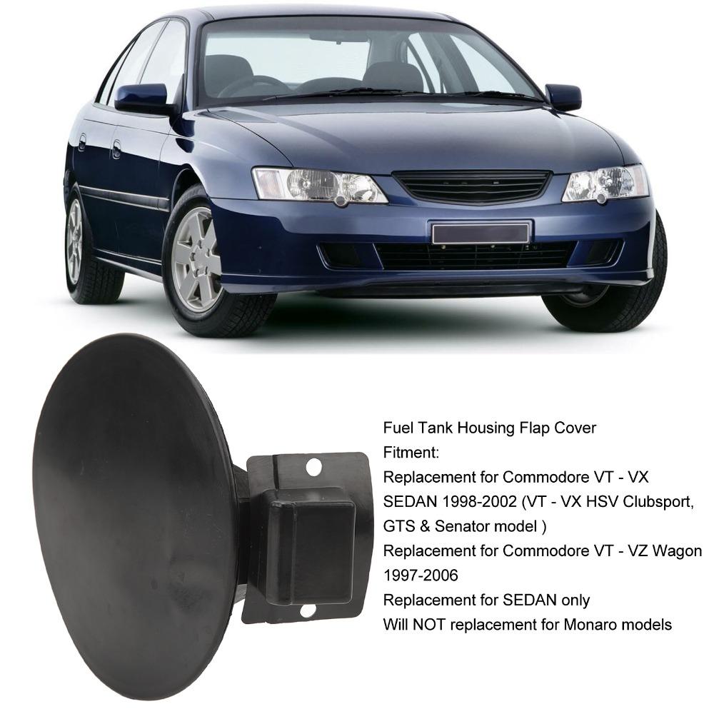 Black Fuel Flap Door for Commodore VT - VX SEDAN 1998-2002/Commodore VT‑VX Wagon 1997‑2006/