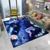 Синий замок Футбол Аниме Мультфильм Ковер Коврик для Дома Гостиная Спальня Диван Придверный коврик Декор,Ковер для игровой зоны ребенка Противоскользящий коврик для пола