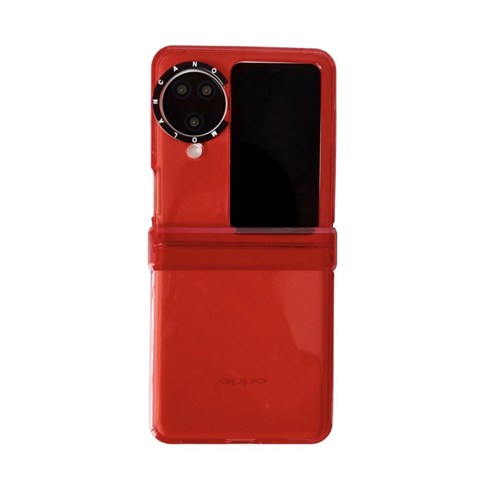 Креативный складной чехол для телефона OPPO N2-N3 Flip Hinge - прозрачный защитный чехол для мужчин и женщин