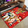 1pc Toy Story Adventure Carpet for Playroom Bedroom Living Room Sofa Home Decor,kids Game Area Rug Non-slip Floor Mat Y72942