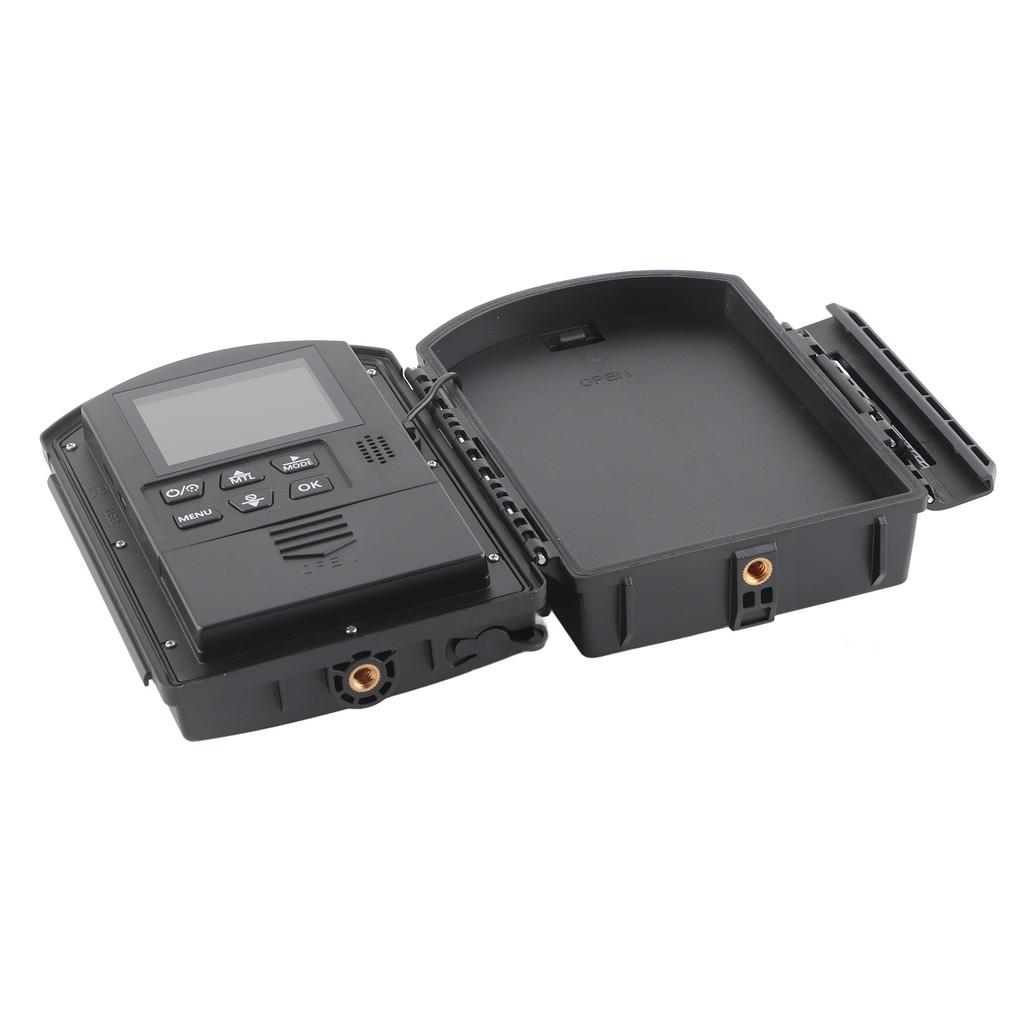 Time Lapse Camera 1080P HD 2.4in TFT Screen Outdoor Recording Time Lapse Camera Low Light Full Color Wide Angle Lens