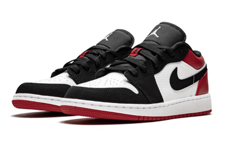 Air Jordan 1 Low Black Toe GS 553560-116
