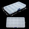 Hot Compartments Fishing Fish Hook Bait Lure Box Tackle Jewelry Nail Art Tip Storage Container Case