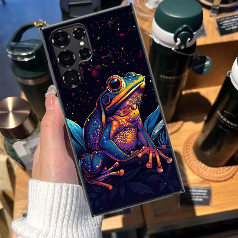Почему лягушки важны Чехол для телефона Samsung Galaxy S26 Ultra S25 Edge S24 S23 FE S21 Plus S20 S22 S10 Чехол TPU Capa Sh