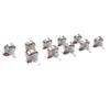 10 Pcs Guitar Potentiometer 18mm Shaft 25K Ohm Bass Metric M8 Electric Bass Guitar Pots for Volume Tone Control B25K