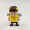 Оригинальная фигурка Stumble Guys Кавайная Аниме Модель Статуэтка Мультиплеерная Тип Коллекционная Подарок на День Рождения Ребенку Игрушка ПВХ Подвижная Сочлененная Масштаб