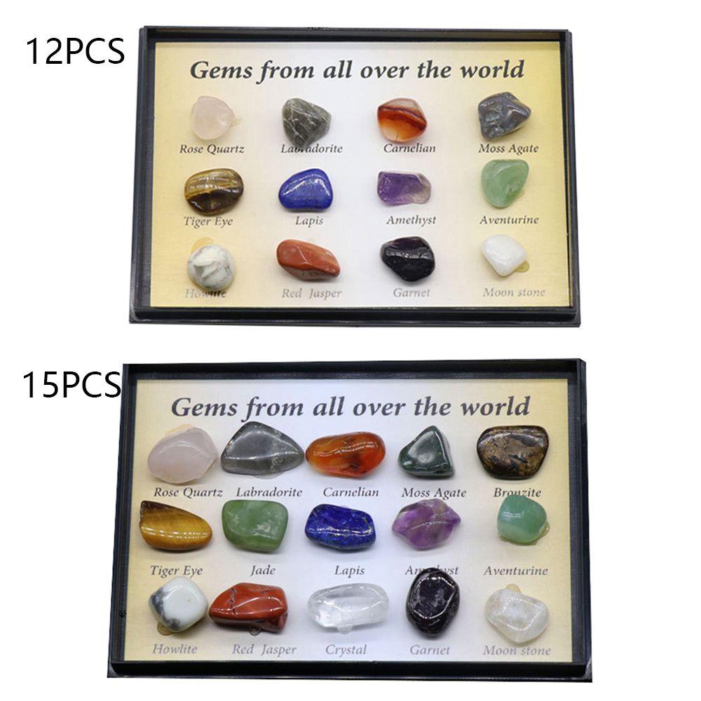 Преподавание географии Необработанные драгоценные камни Минералы мира Образцы минералов Кристалл кварца Образцы руды