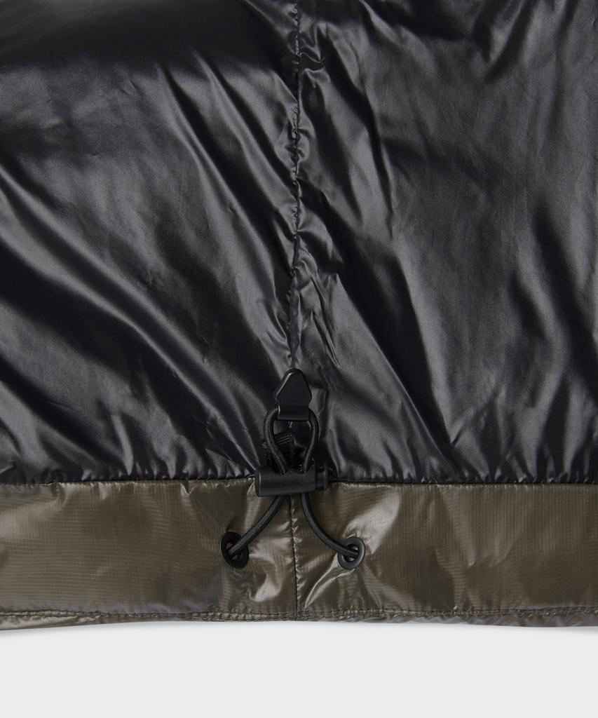 Musinsa Standard [City Leisure] Sheer Ripstop Double Pocket Down Short Padded Jacket [Brown]