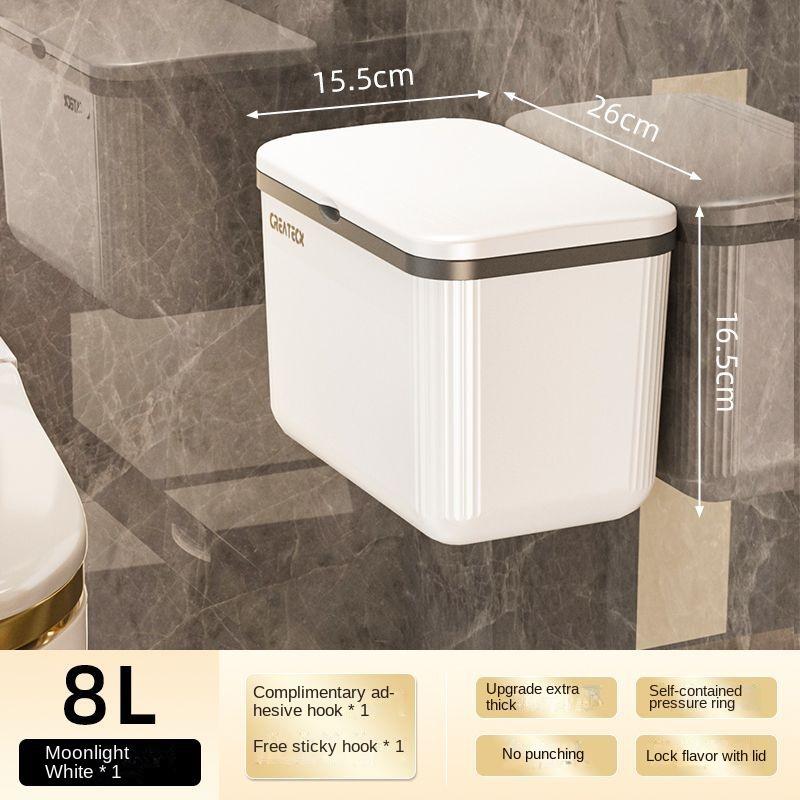 12/8 л кухонное мусорное ведро подвесное бытовое ведро для хранения туалетная бумага корзина для кухонных отходов настенное мусорное ведро