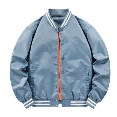 Куртка-бомбер для мужчин и женщин, бейсбольная форма для пар, утепленная и повседневная куртка с уплотнителем, американский стиль для мужчин