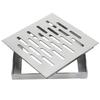 Multi-Hole Drain Cover Stainless Steel Drain Cover Wet Area Stability Efficient Drainage Solution Heavy-Duty Construction