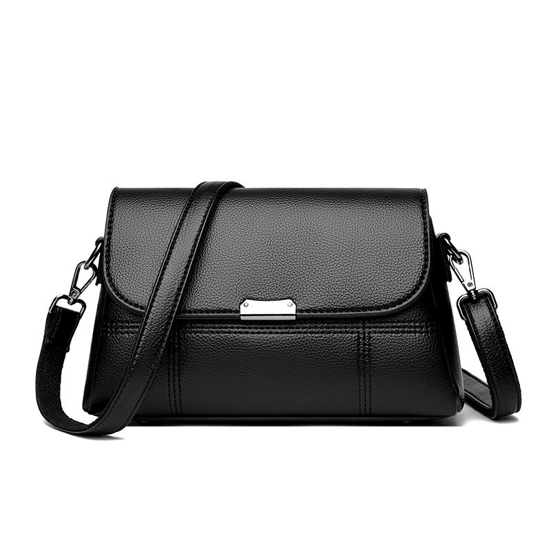 Сумки через плечо из искусственной кожи для женщин, роскошные сумки, женские сумки высокого качества, повседневные, новые