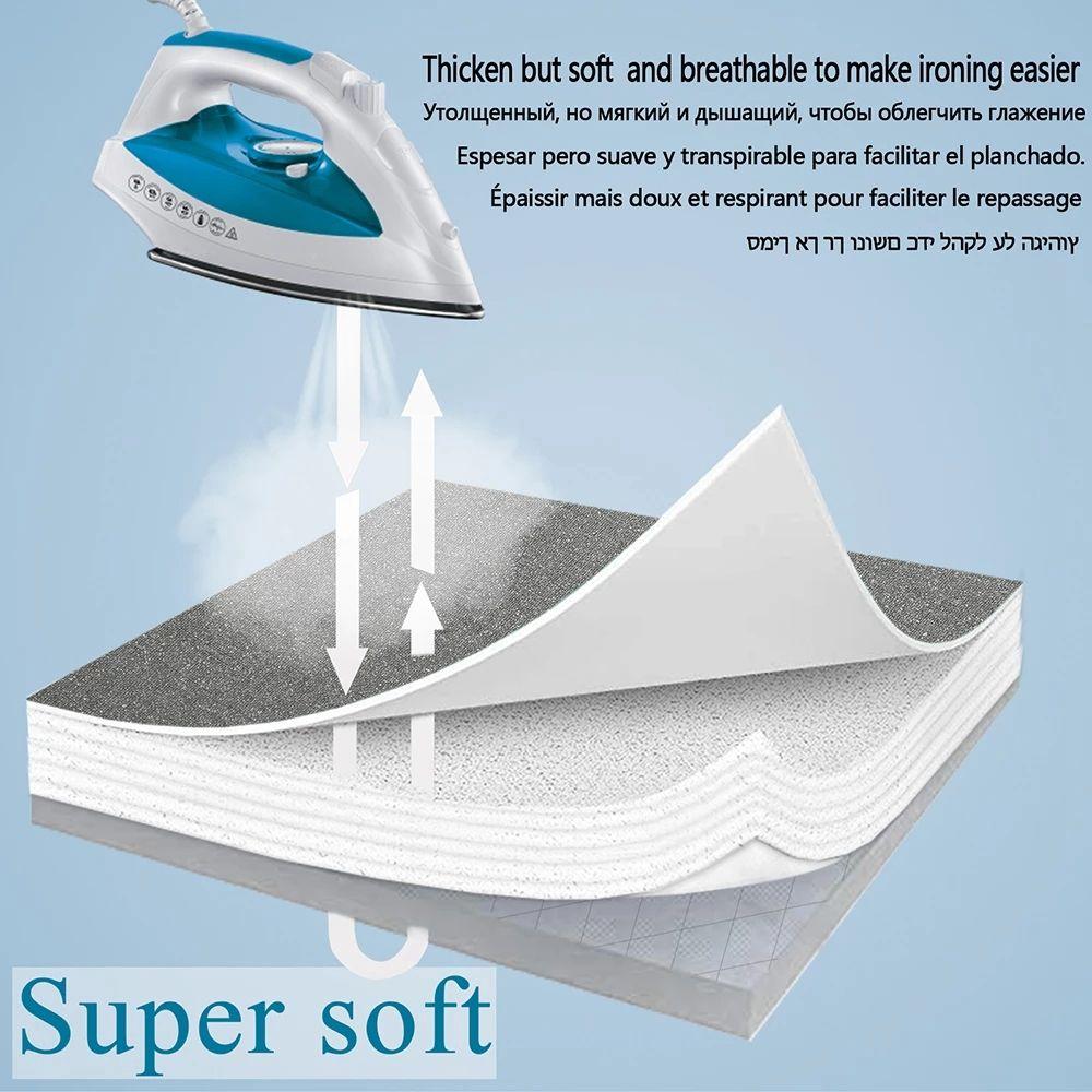 Reflect Heat Portable Folding Non-Slip Cotton For Home Ironing Board Cover Protective Cover