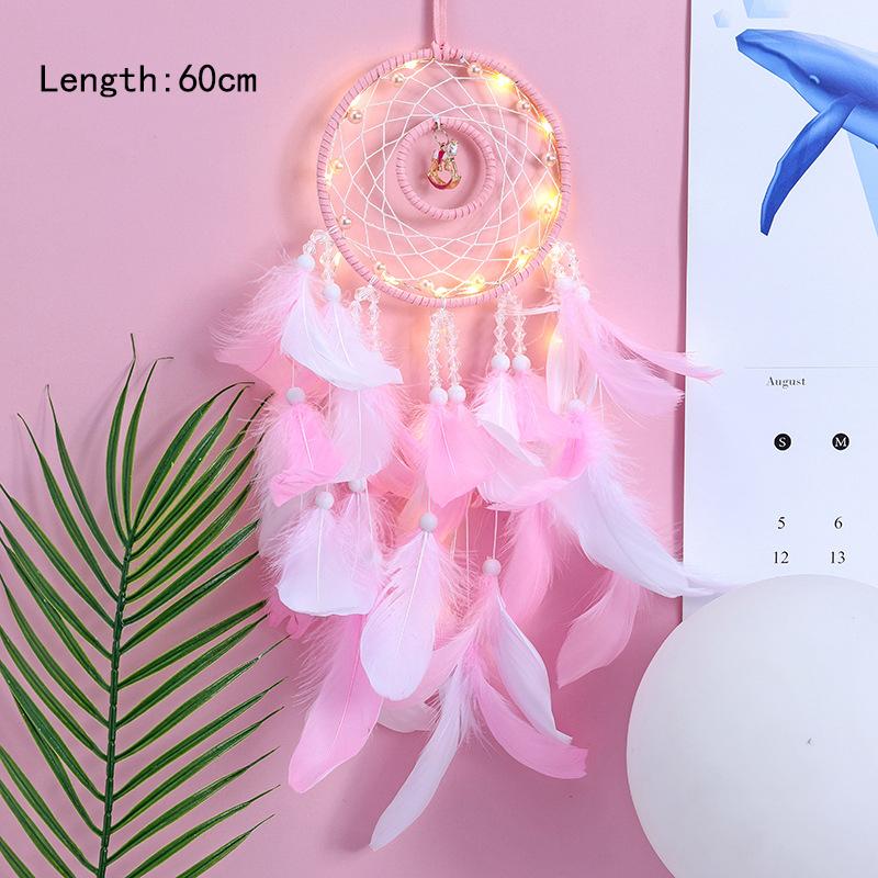 Dream Decor Catcher Wind Chimes Girl Home Подвесные детские украшения для детской спальни и детской комнаты Эстетические аксессуары Декор