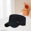 Unisex Cadet Military Cap Adjustable Tactical Operator Cap Flat Top Baseball Cap Outdoor Sun Hat for Walking Yachting