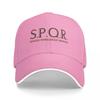 SPQR - Senatus Populusque Romanus Бейсболка Кепка от солнца Для детей Рыболовная шляпа Тактическая кепка Женские головные уборы Мужские