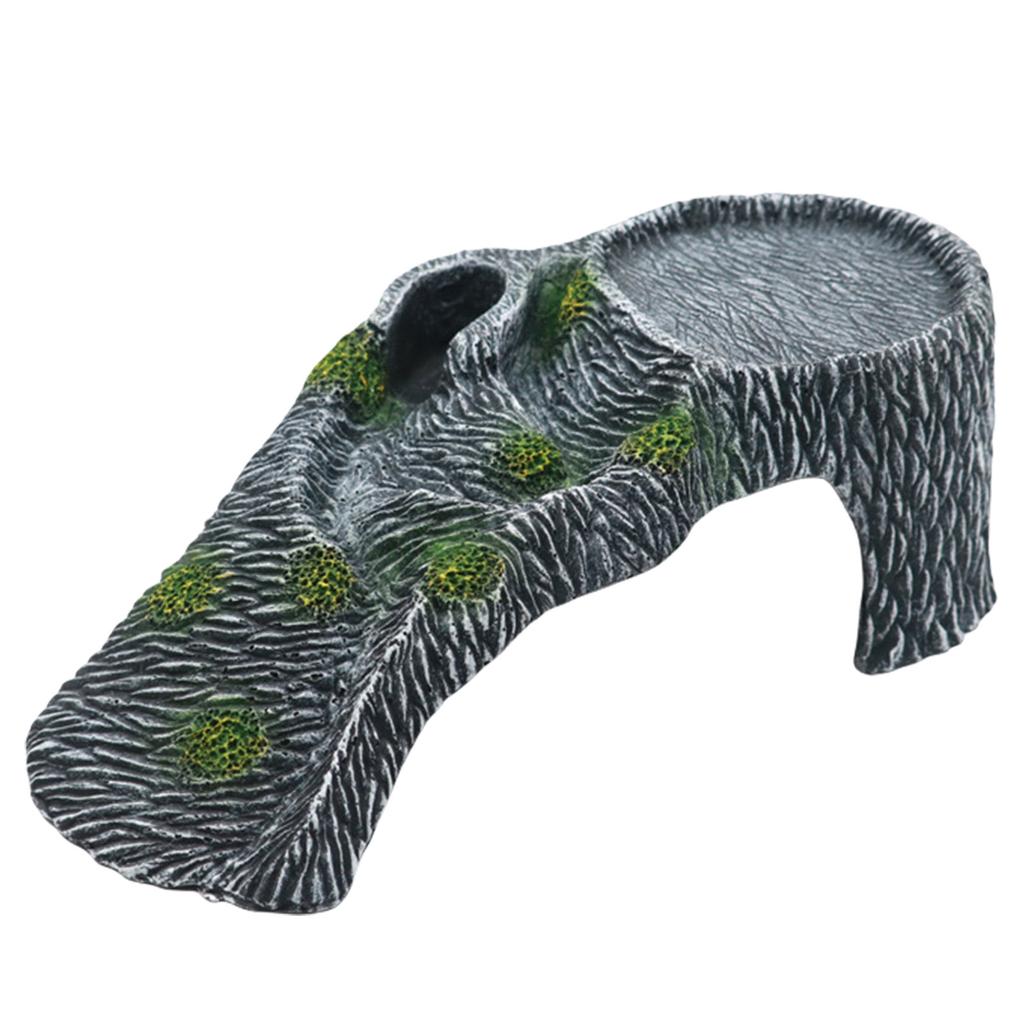 Террариумы Платформа для купания Черепаха Пандус для загара Ландшафтные аквариумы Ландшафтные украшения Пещера Убежище для рыб Орнамент