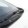 2pcs wiper stickers PVC material waterproof and sunscreen decals car decoration accessories suitable for Peugeot cars