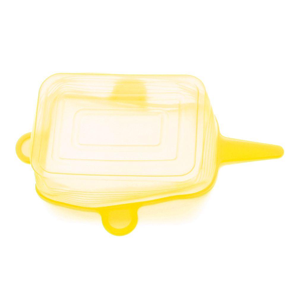 Cookware Keeping Fresh Lids Seal Food Fresh Round Square Stretch Suction Silicone Lid Bowl Cover
