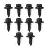 Black Clips Bolt Bumper Fastener For Toyota Parts Screw