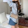 This year's popular cylinder bag 2025 new women's bag matte texture shoulder bag retro wide shoulder strap messenger bag