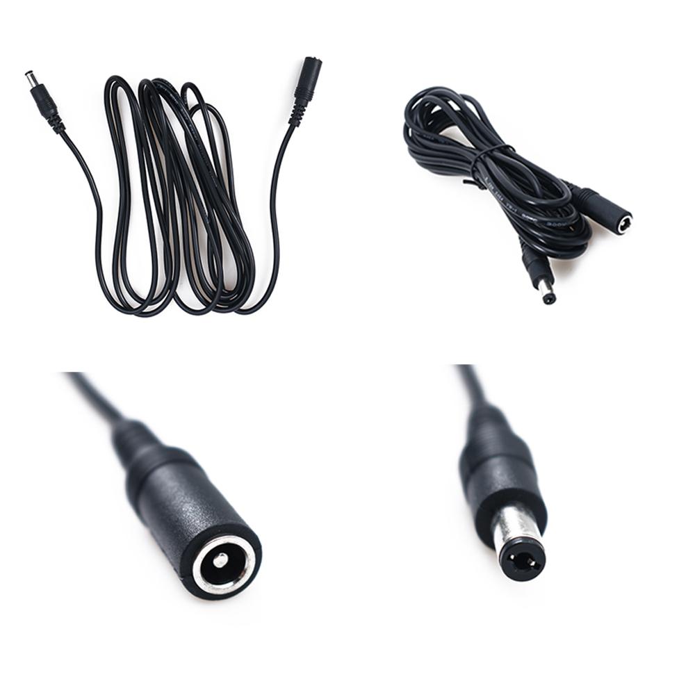 3M 5M DC 12V профессиональный черный высококачественный адаптер для камеры видеонаблюдения для домашней безопасности удлинительный кабель питания