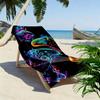 Gamepad Print Beach Towel, Large Soft Quick Dry Towel for Beach Camping Swimming