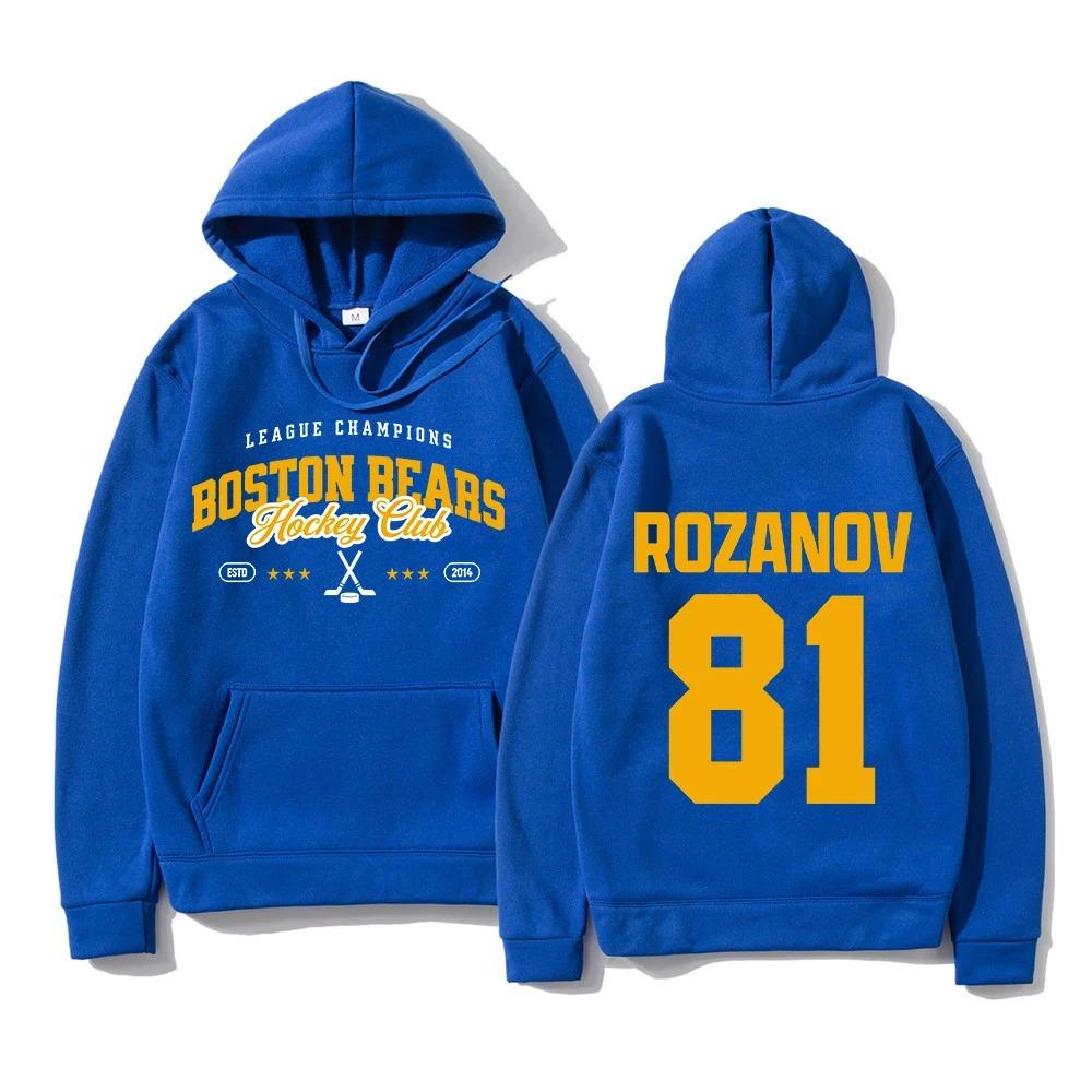 Heated Rivalry 81 Rozanov Hoodie Hollander 24 Men Women Hoodies Autumn Winter Sweatshirt Streetwear Oversized Pullover Tracksuit Female Male Clothing