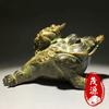Chinese Fengshui Bronze Gilt Wealth Money Coin Toad Bufo Frog Lucky Statue