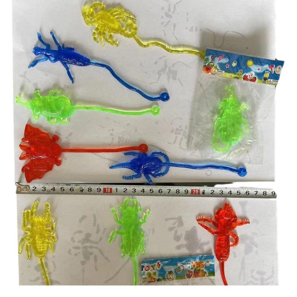 Ностальгические игрушки-розыгрыши с насекомыми для детей