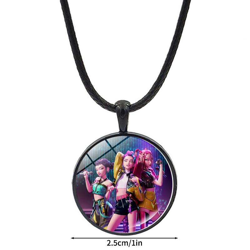 K-pop Демон HHunte Браслет Huntrix Ожерелье Браслет Аниме Охотник Подвески Подвески Принадлежности для вечеринок Подарок для фанатов