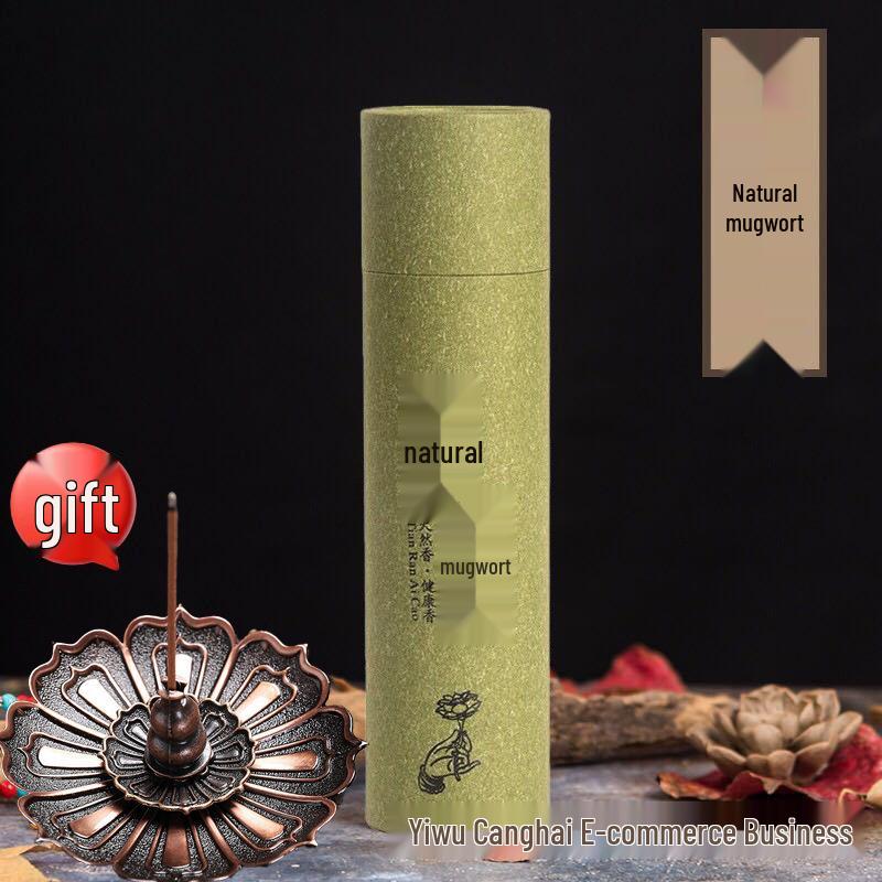 Centennial Agarwood Incense Sticks with Lotus Holder - Long-Lasting Natural Fragrance for Home Aromatherapy