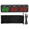 Portable Gym Timer Clock Magnetic Rechargeable Workout Interval Fitness Digital Timer with