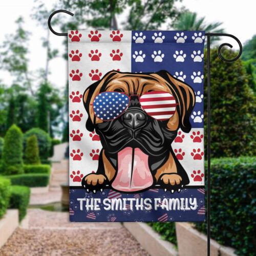 Personalized Dog ag, Dog 4th July ag, Funny American Dog Patriotic ag VVL YYX EEZ