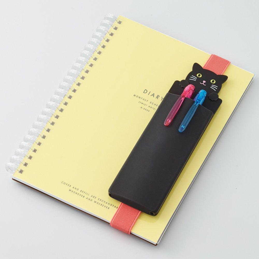 LIHIT LAB Резинка для книги Пенал Punilabo Сиба-ину A7720-2